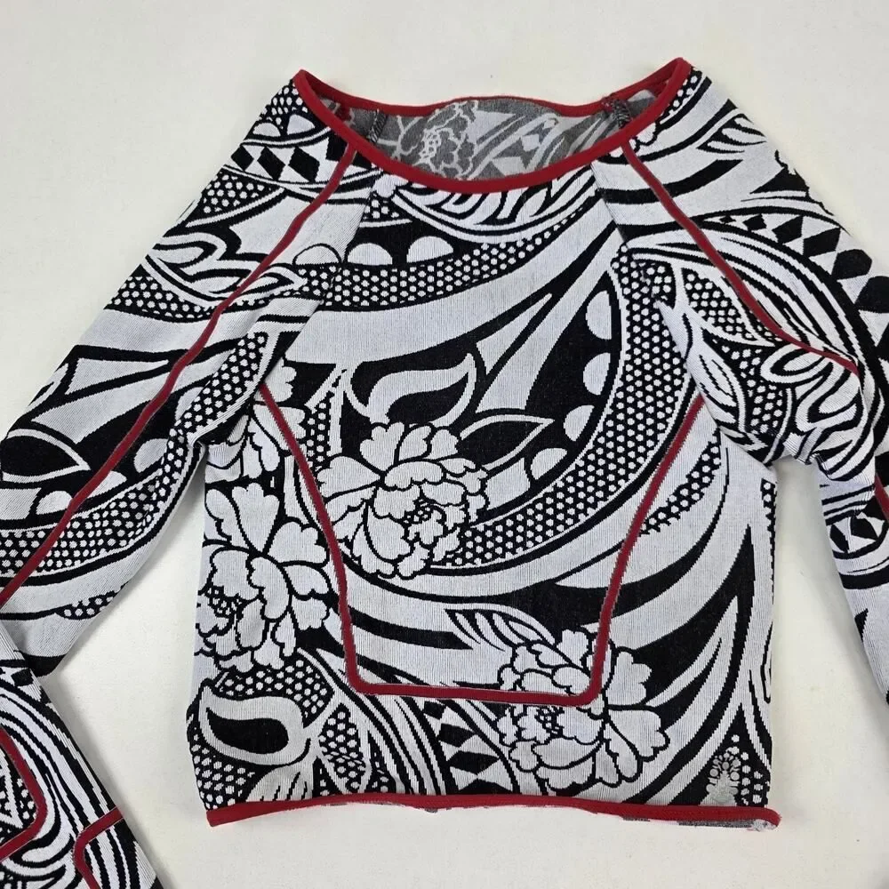 Free People‎ Movement Seamless Padma Layer Top XS Long Sleeve Active Wear